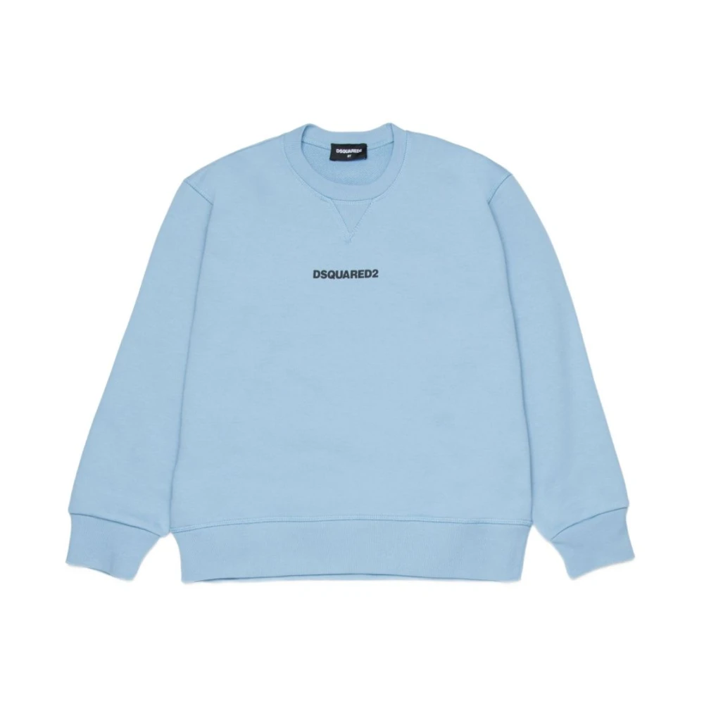 Dsquared2 Boys Blue Kids Sweatshirts, 16 Y, Jumpers