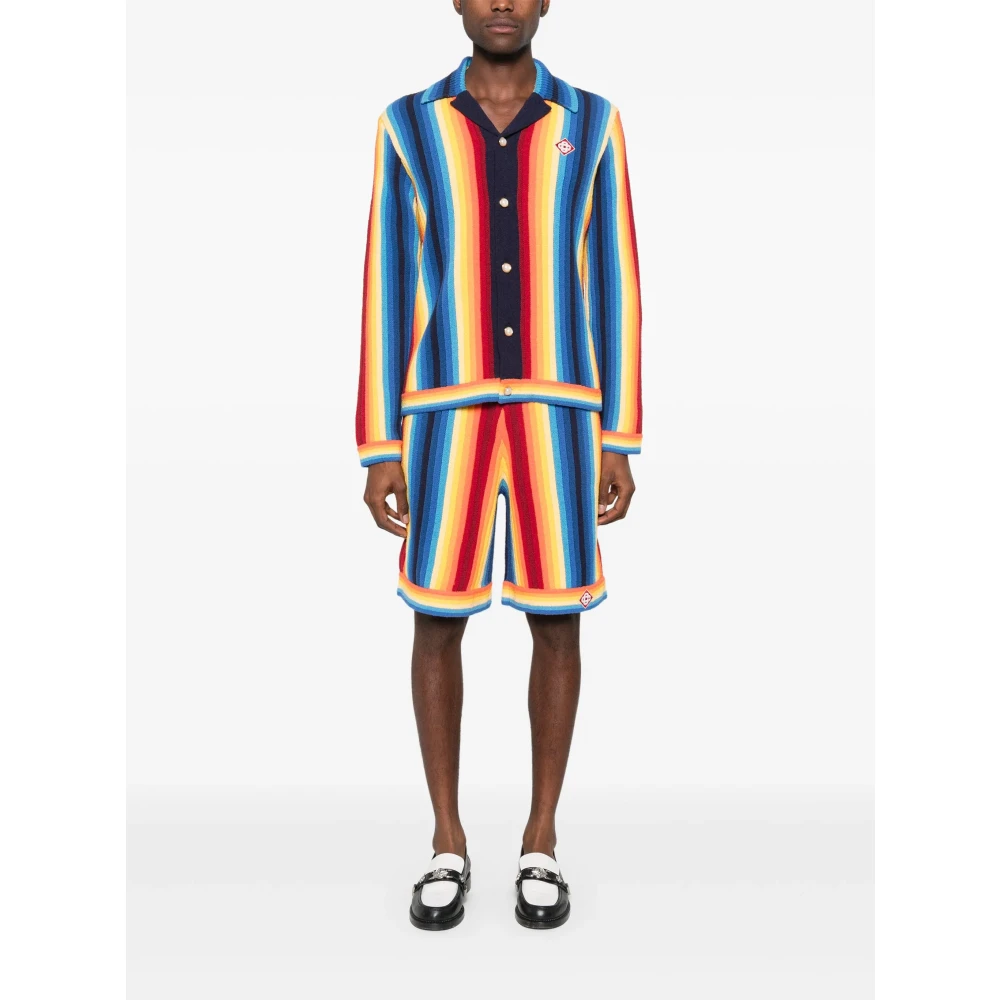 Casablanca Multicolor Spons Effect Jas met Logo Multicolor Heren