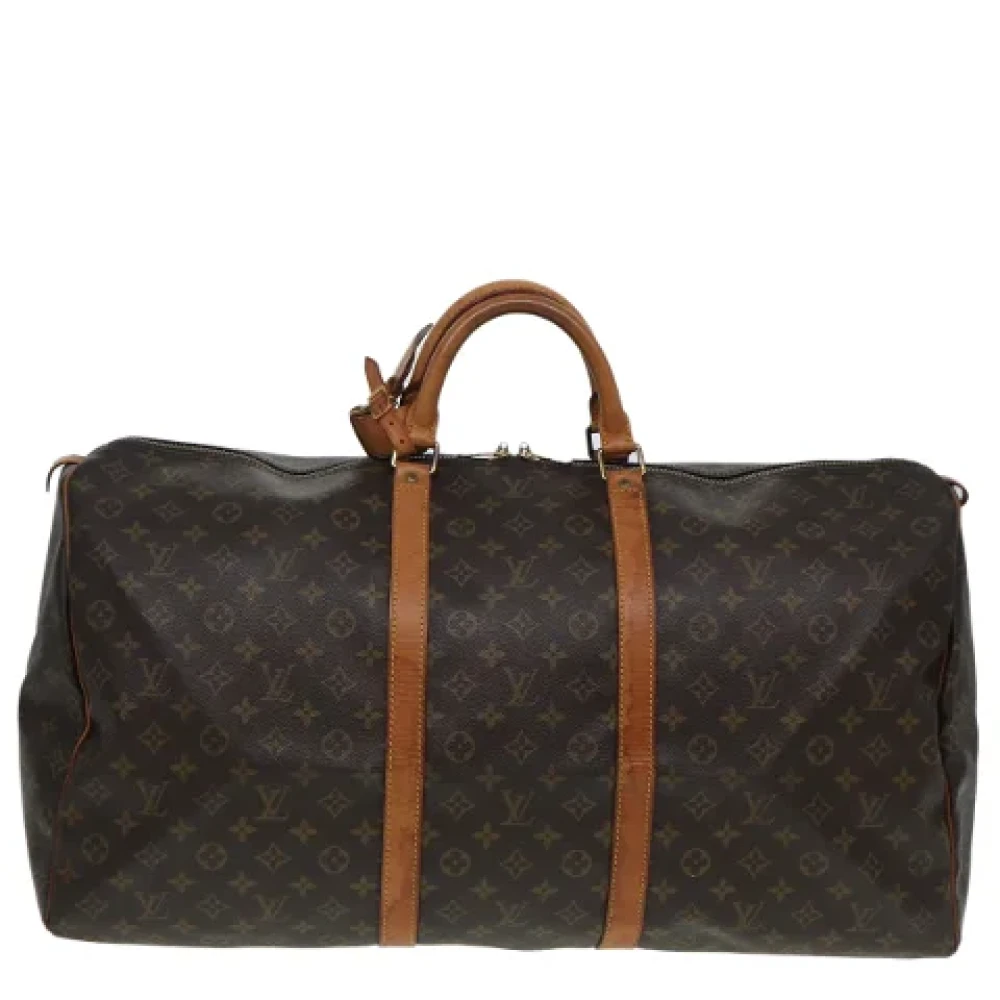 Louis Vuitton Vintage Pre-owned Canvas travel-bags Brown Dames