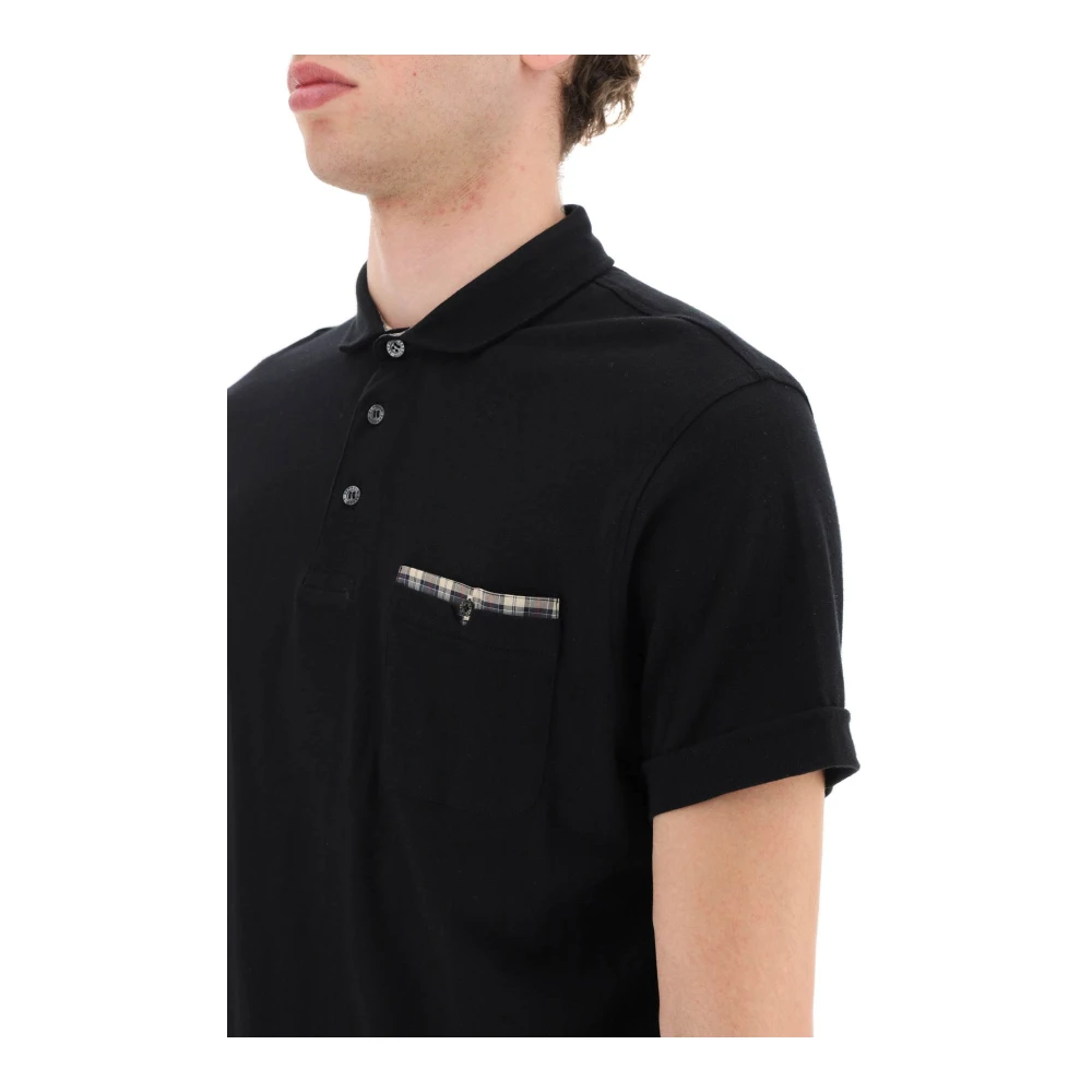 Barbour Polo Shirts Black Heren