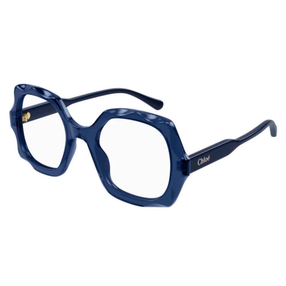 Chloé Vierkante optische bril in blauw Blue Unisex