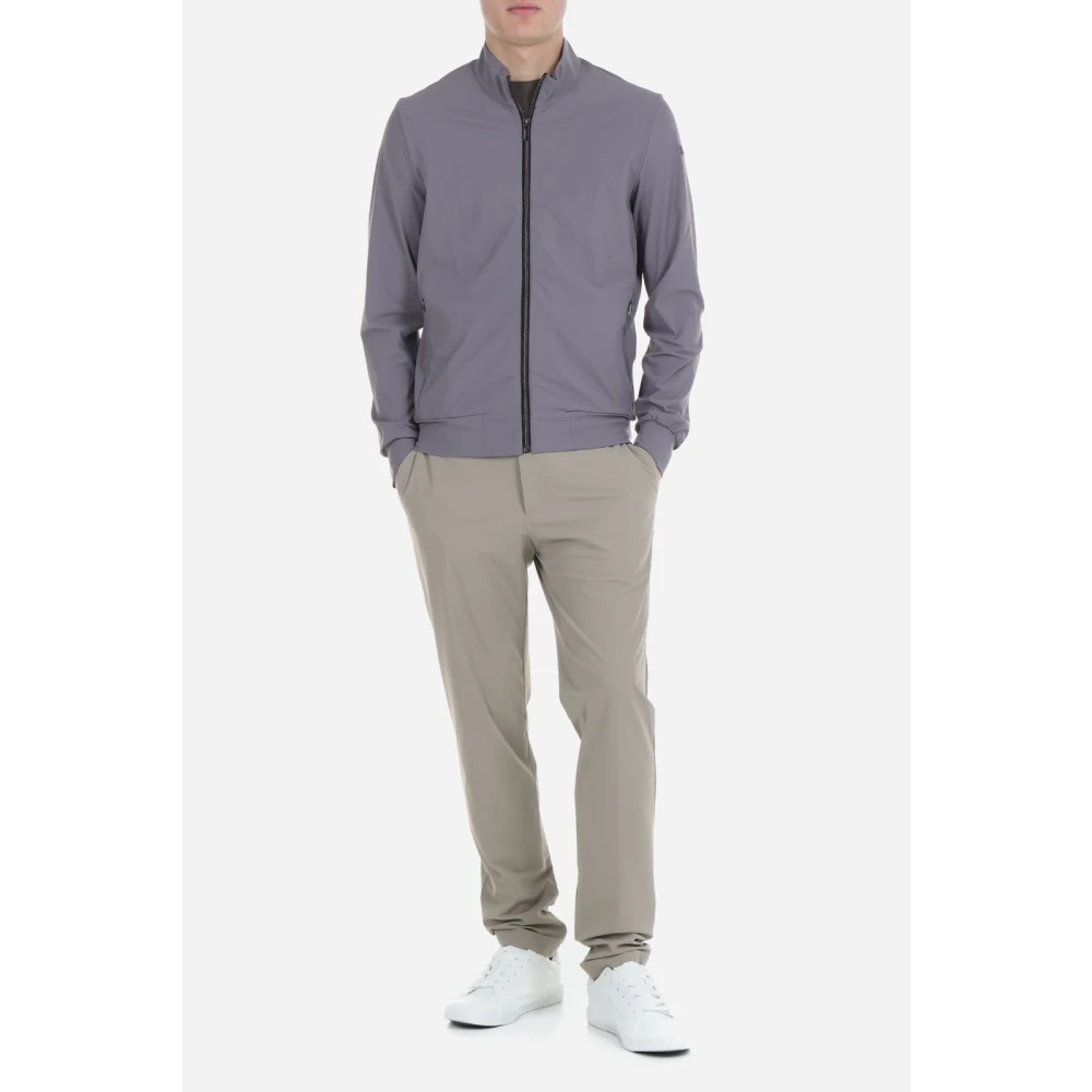RRD Cardigan met rits van neopreen Purple Heren