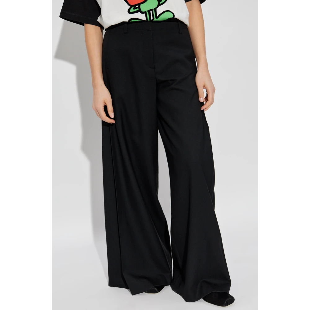 Kenzo Wollen broek Black Dames