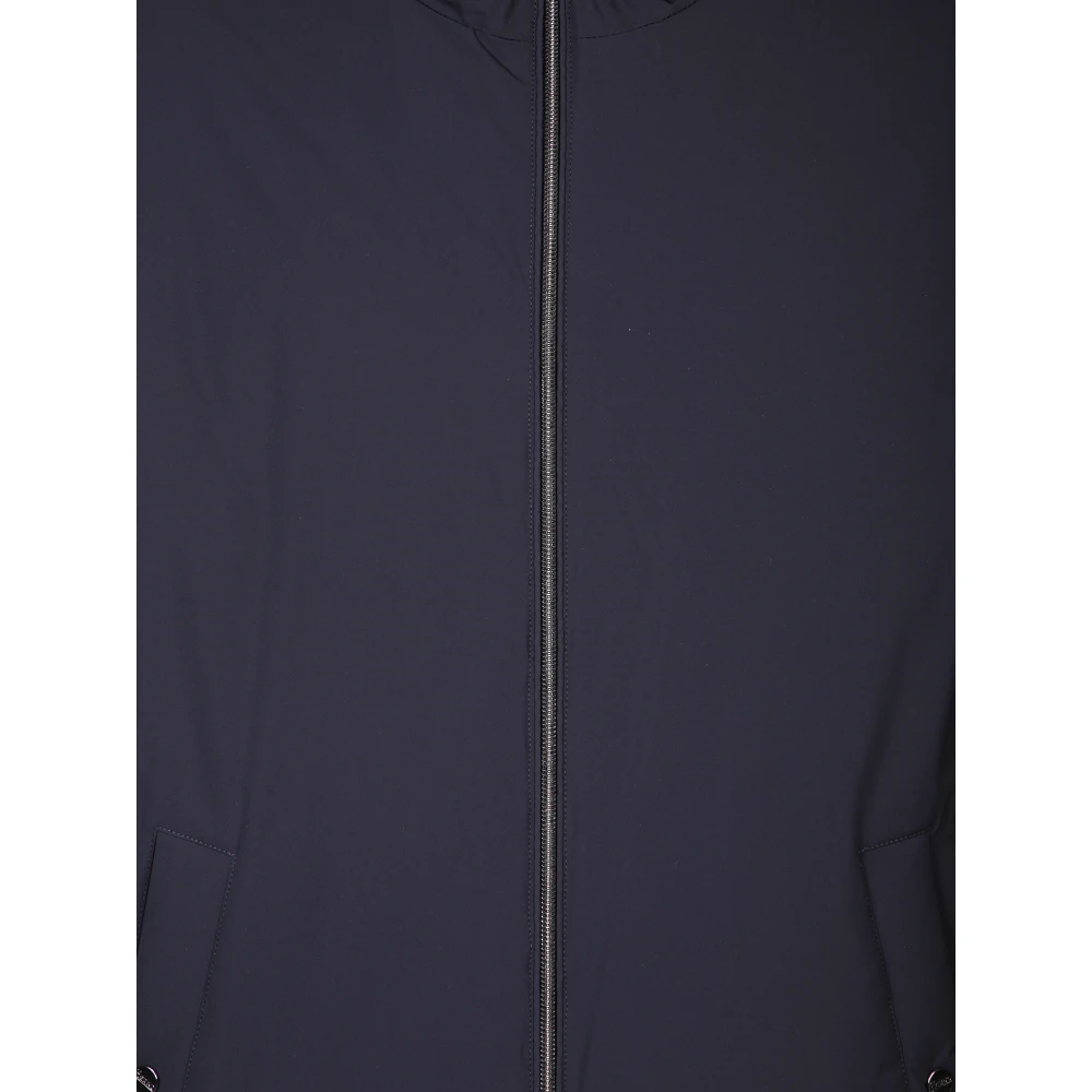 Herno Blauwe driekwart jassen Blue Heren