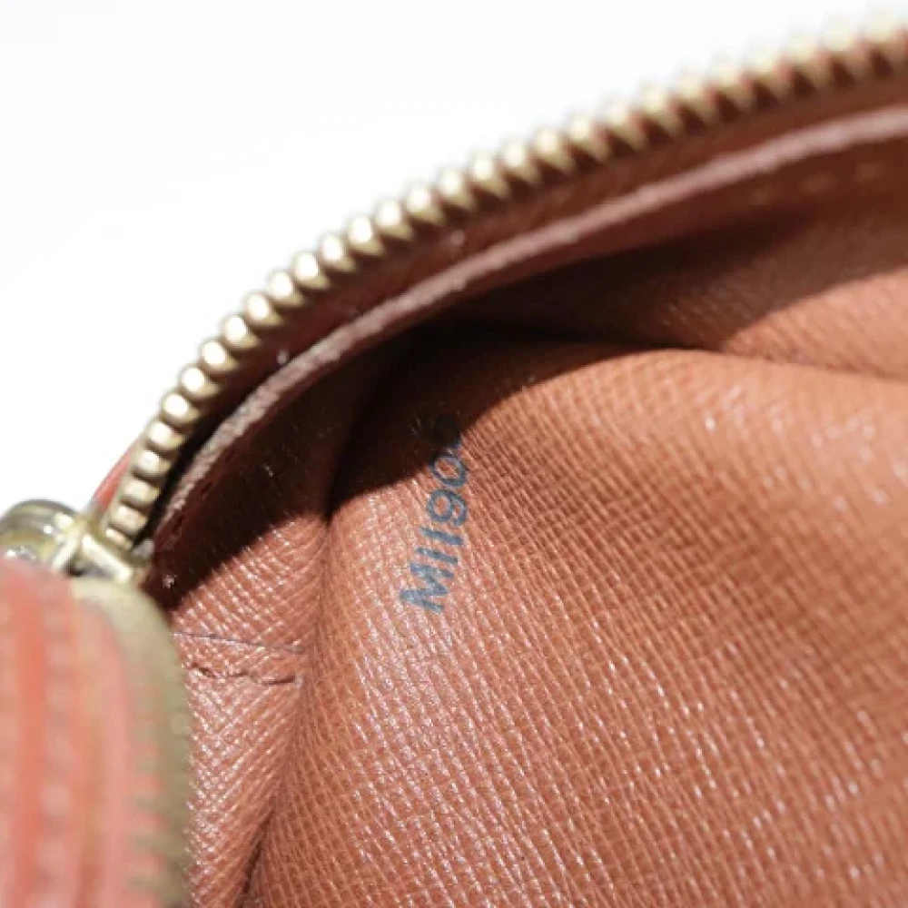 Louis Vuitton Vintage Pre-owned Leather shoulder-bags Brown Dames
