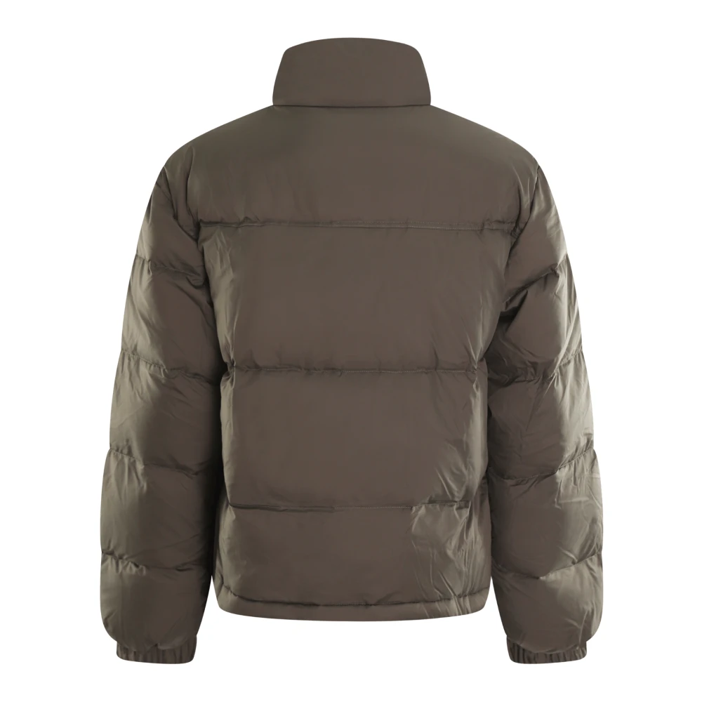 Olaf Hussein Heren Puffer Jas Gray Heren