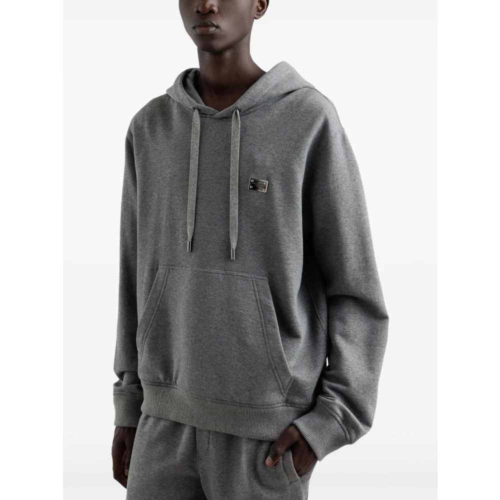 Dolce & Gabbana Grijze Sweater Herenmode Gray Heren