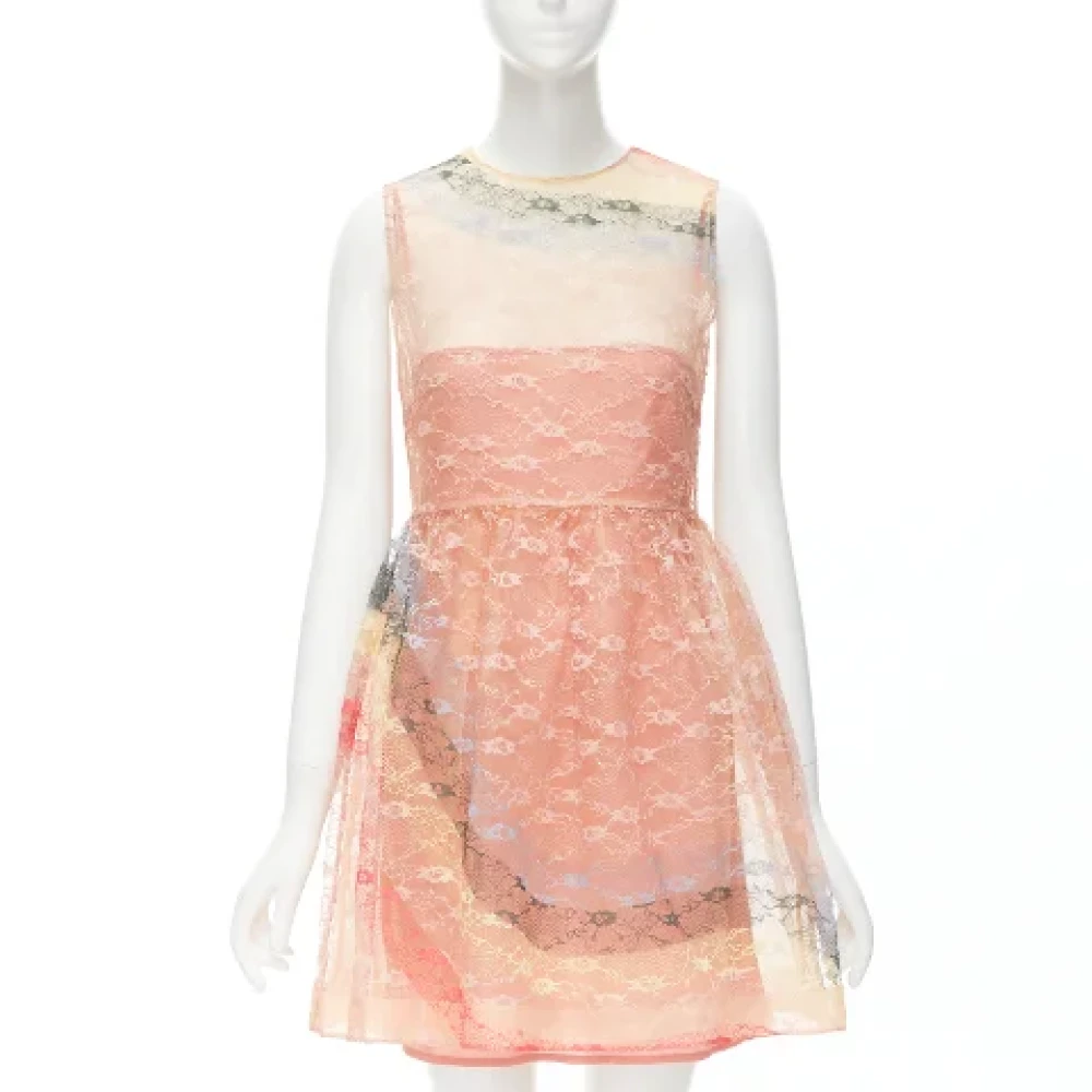 Valentino Vintage Pre-owned Lace dresses Pink Dames