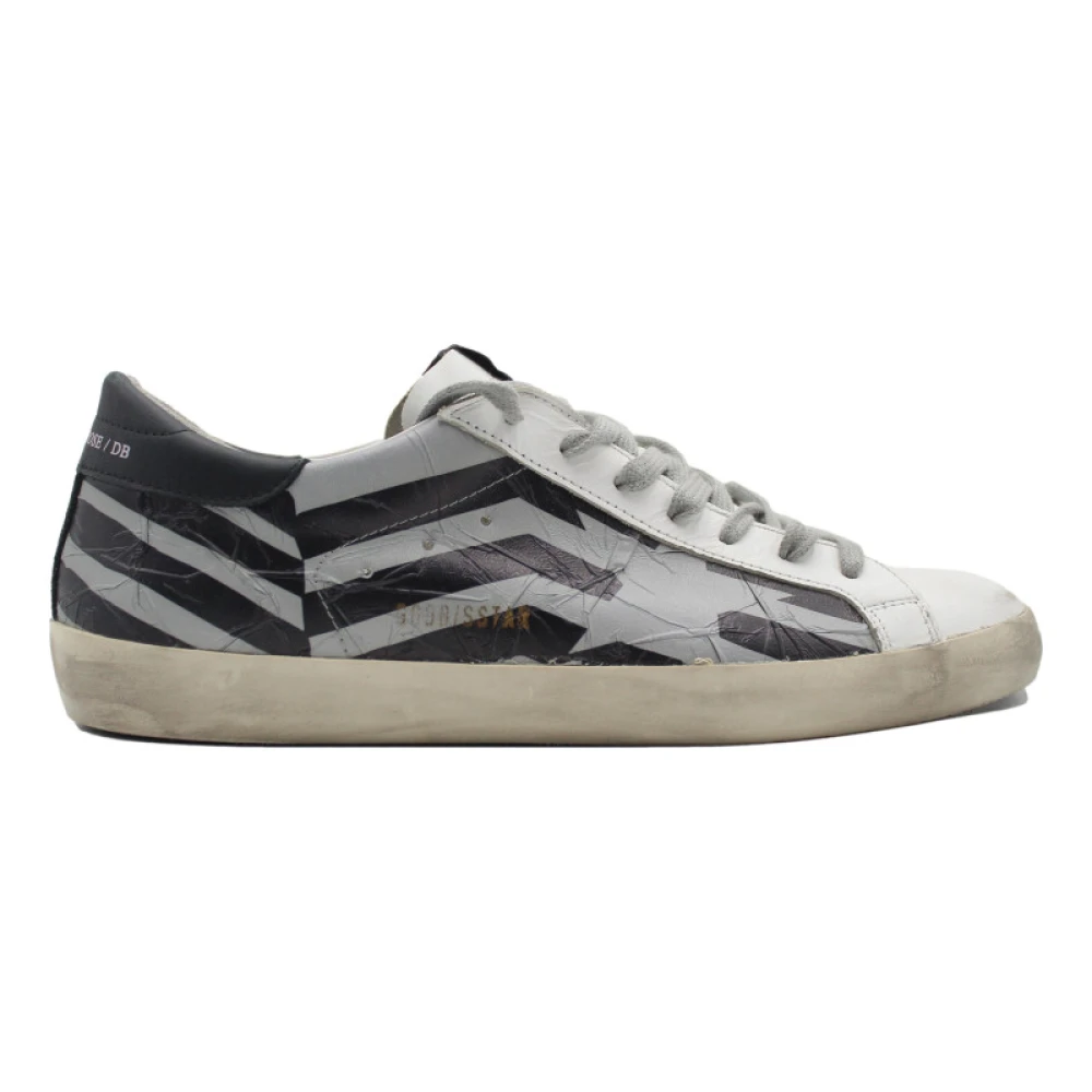 Golden Goose Superstar Bianca Grigia Sneakers Multicolor, Dam