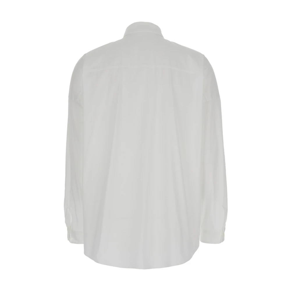 BRUNELLO CUCINELLI Witte Katoenen Overhemd White Dames