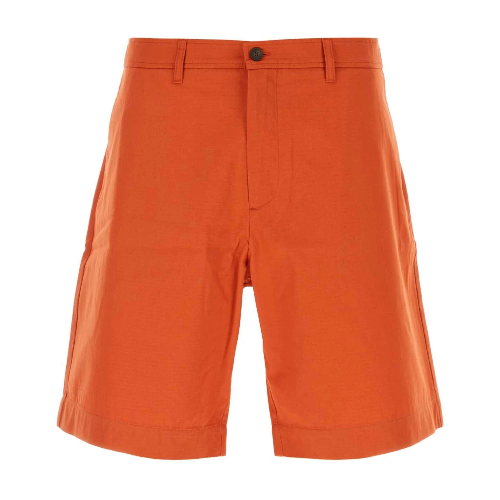 Maison Kitsuné Orange Casual Shorts, Male, M, Board Bermuda Shorts