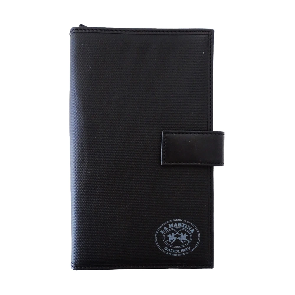 La Martina Men's Black Docut Case