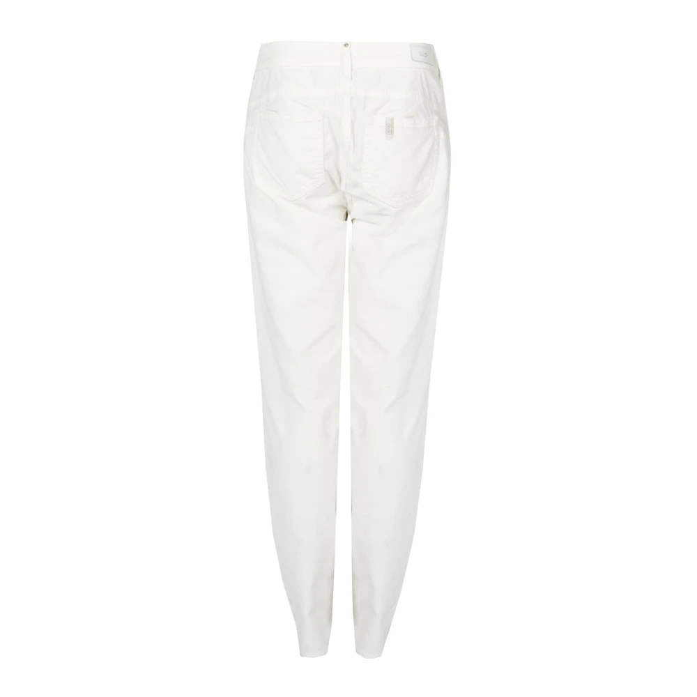 Liu Jo Moderne Slim Fit Broek White Dames
