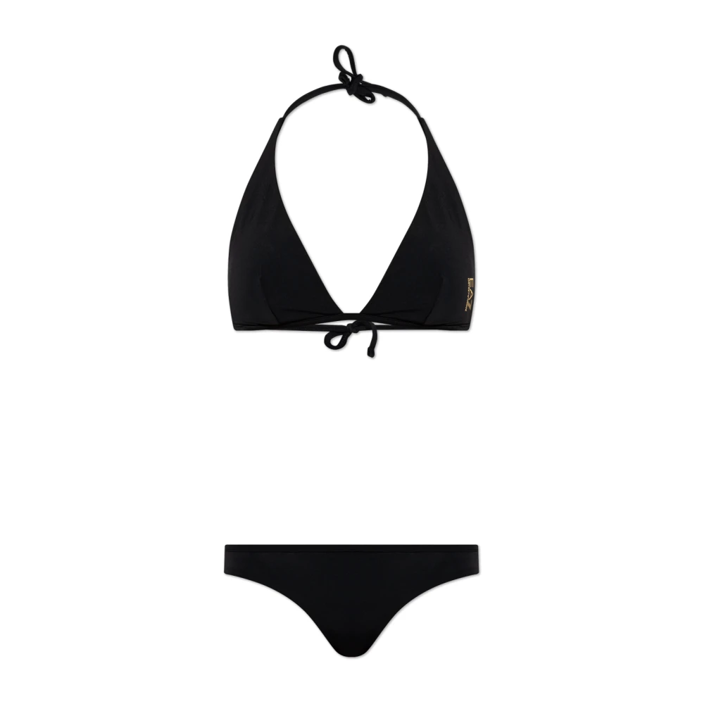 Emporio Armani Ea7 Femme Noir Maillots De Bain, Taille: 38 Fr Maillot De Bain Deux Pièces