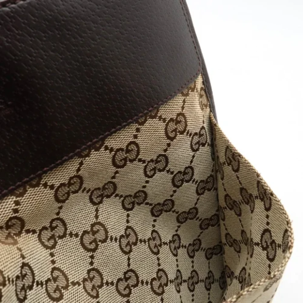 Gucci Vintage Pre-owned Leather shoulder-bags Beige Dames