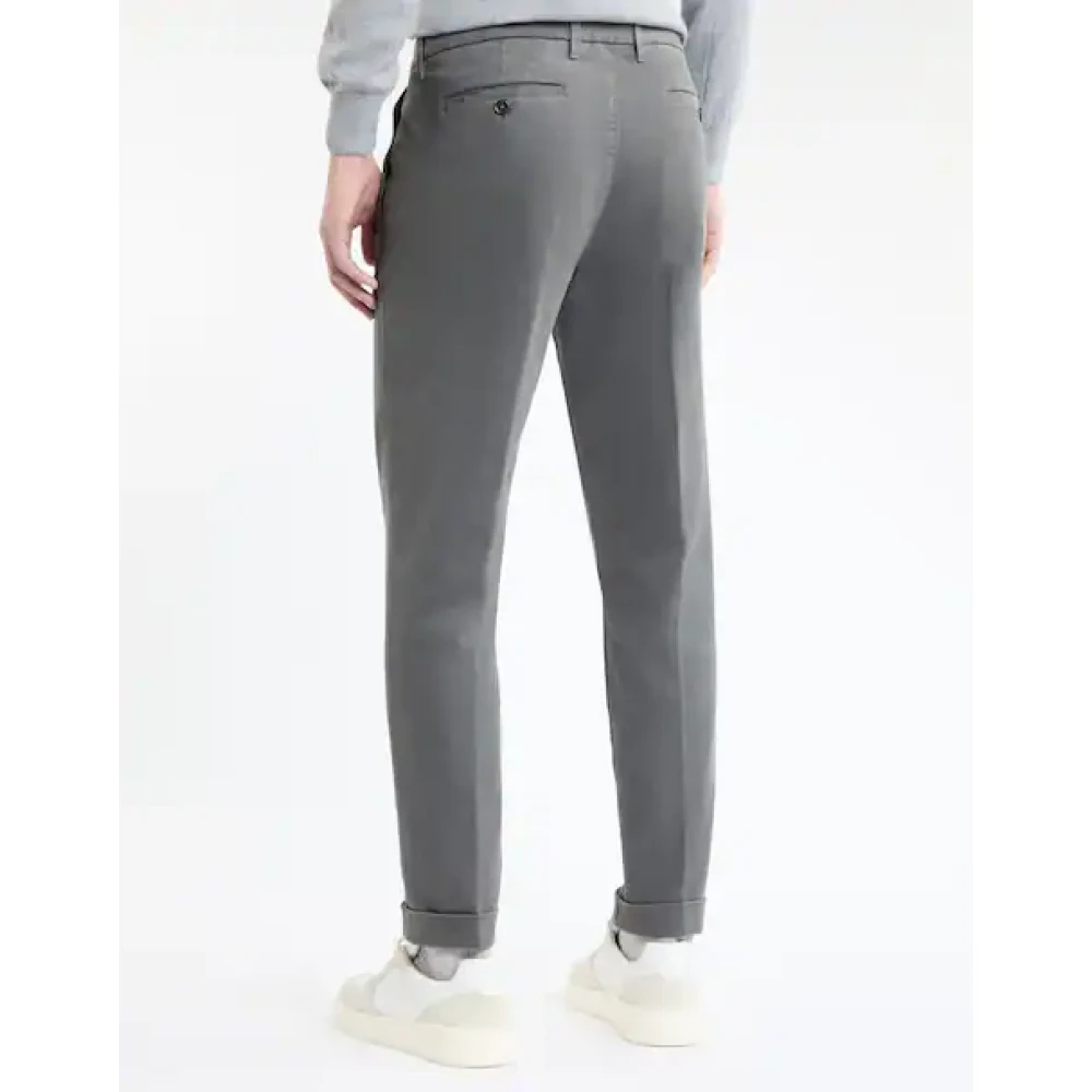 Fay Grijze Stijlvolle Broek Gray Heren