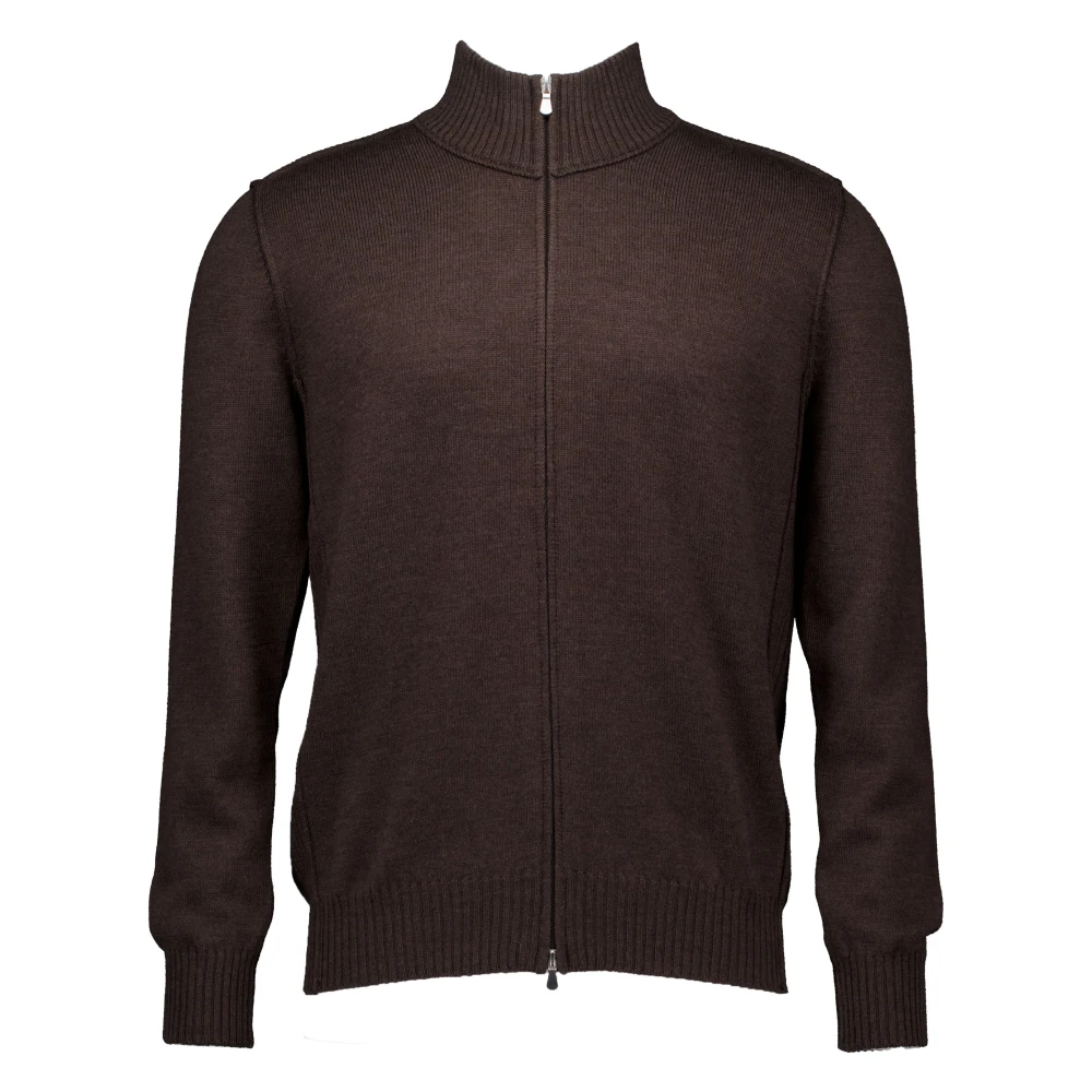 Gran Sasso Bruine Pullover Sweater Brown Heren