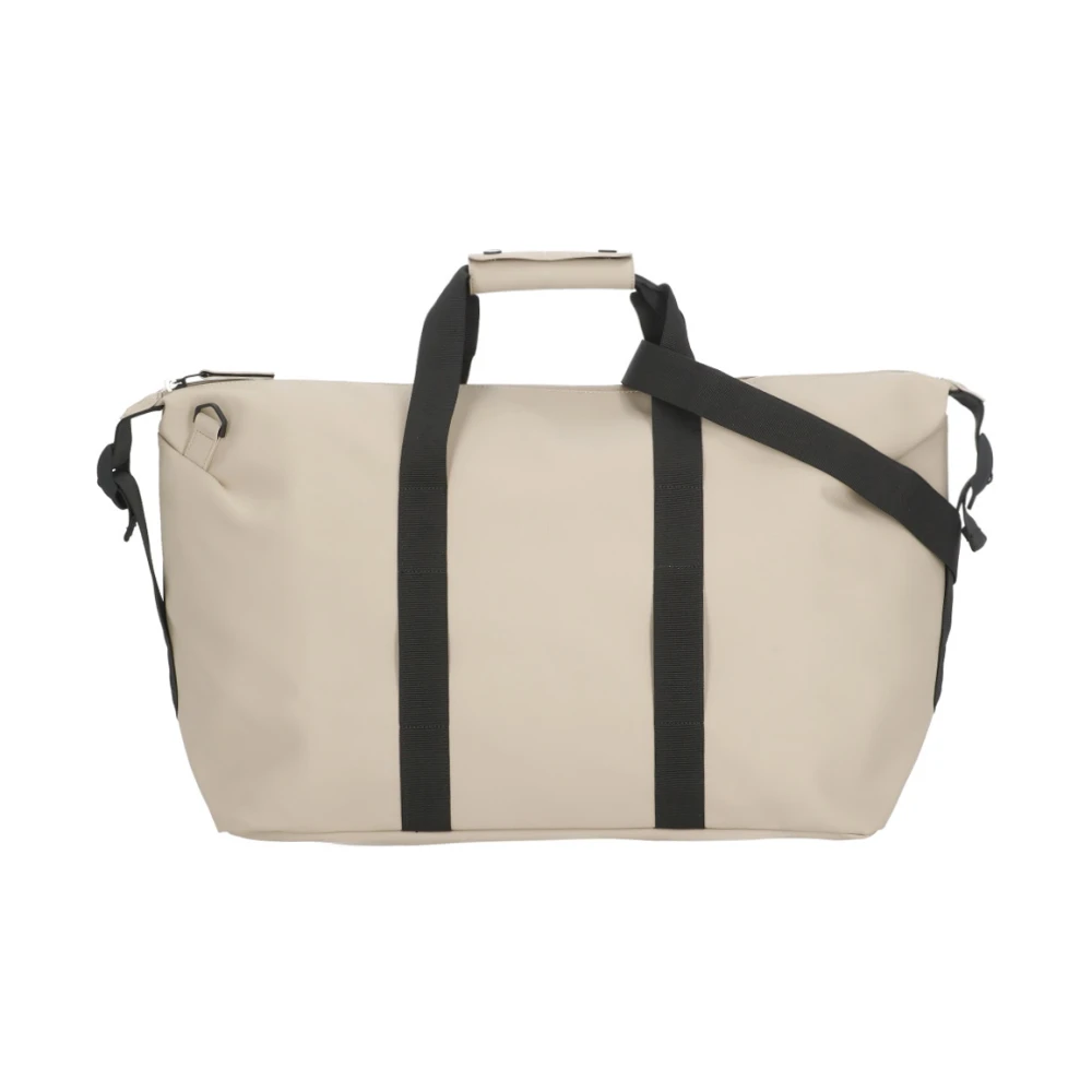 Rains Men's Beige Hilo Weekend Bag - Weekend Bags - One Size - Bags