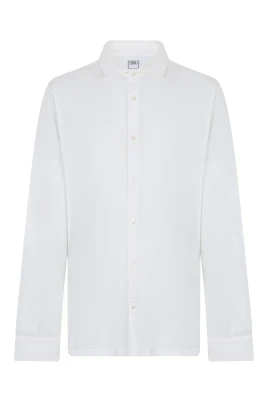 Lätt vit skjorta som andas