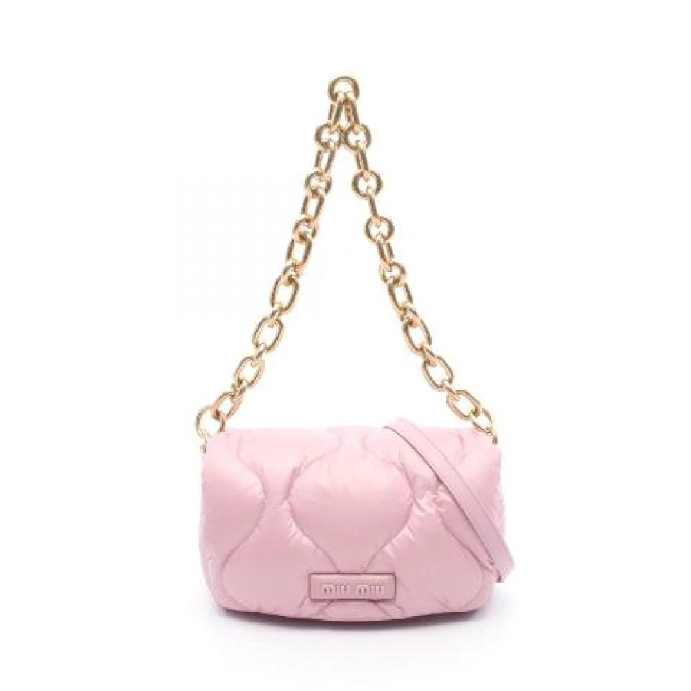 Pre-owned > Pre-owned Bags > Pre-owned Shoulder Bags - - Miu Miu Pre-owned - Modalova