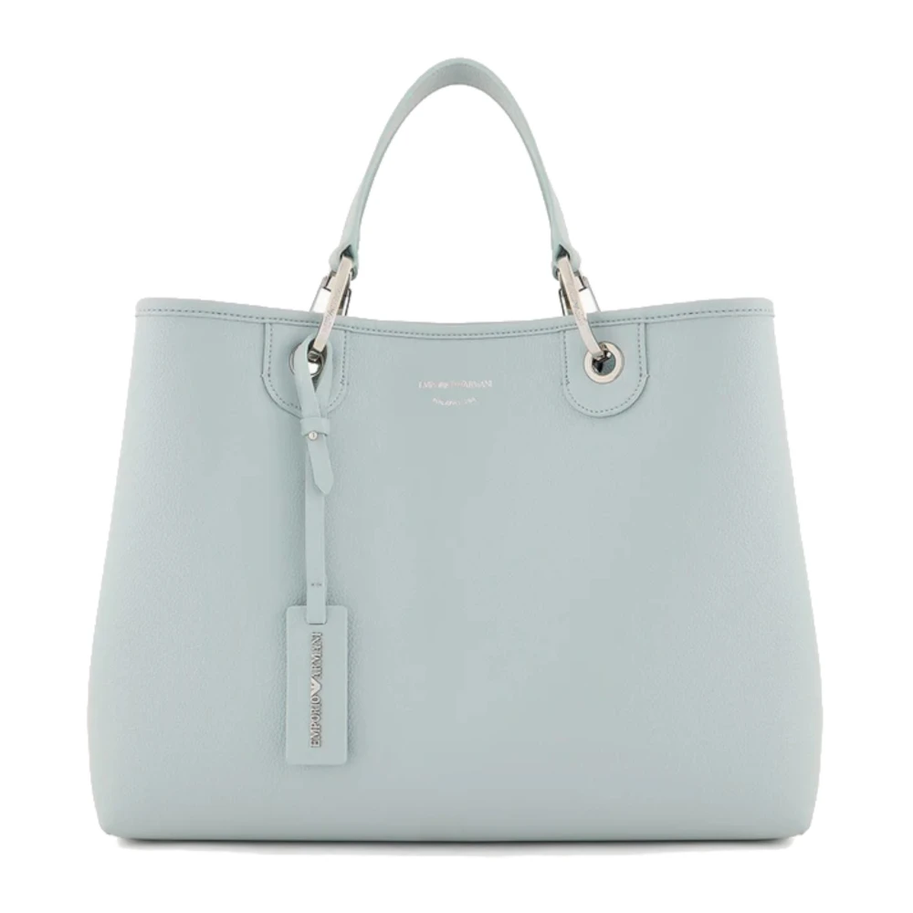 Emporio Armani Blauwe Handtas met Verstelbare Band Blue Dames