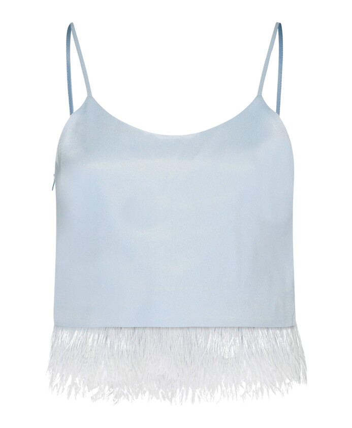 blue-cropped-feathered-top