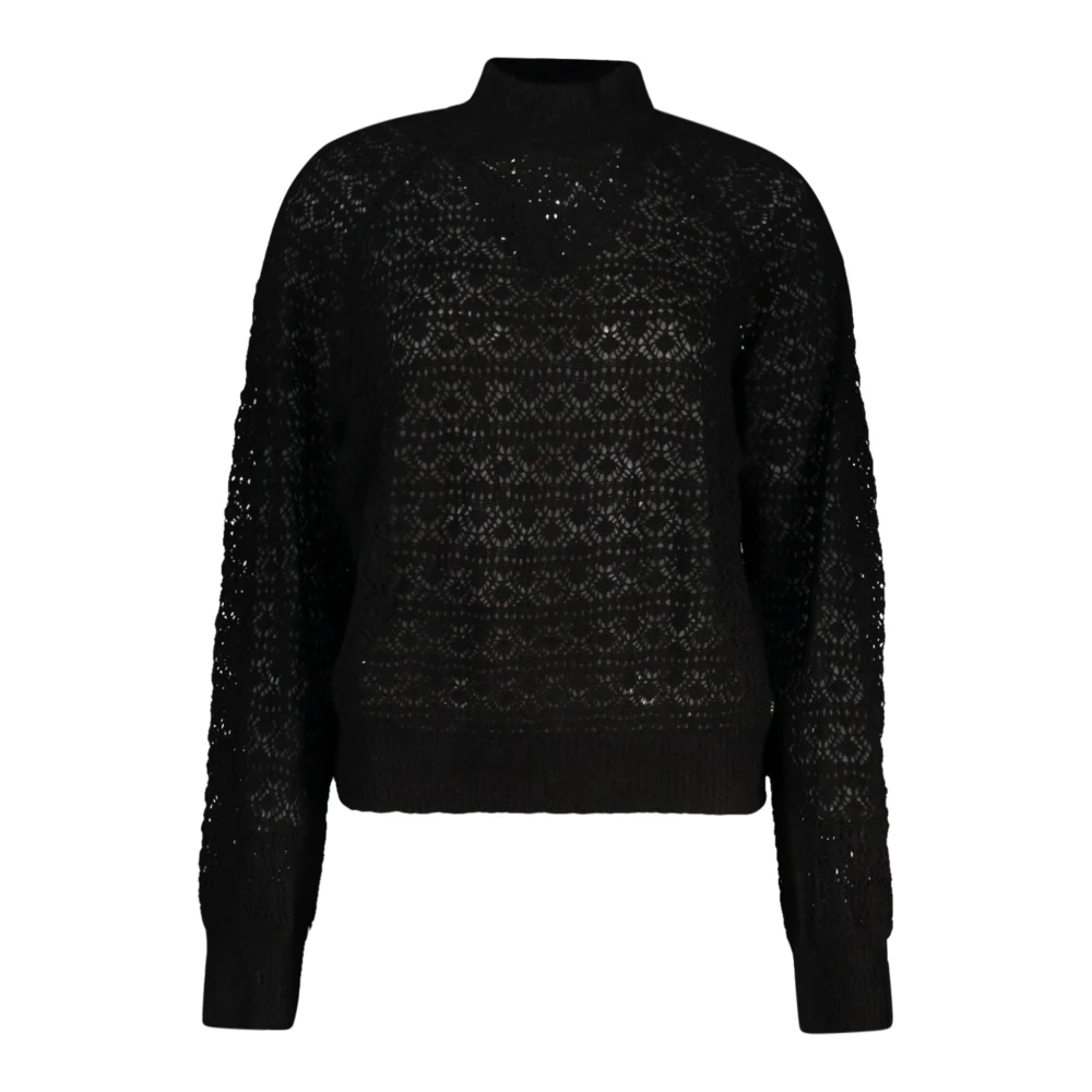 Guess Kant Wol Trui Black Dames