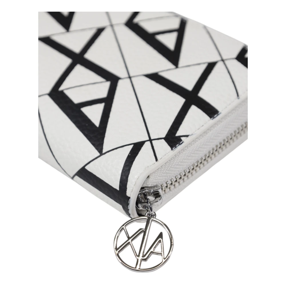Armani Exchange Damesportemonnee met Geometrisch Patroon Multicolor Dames