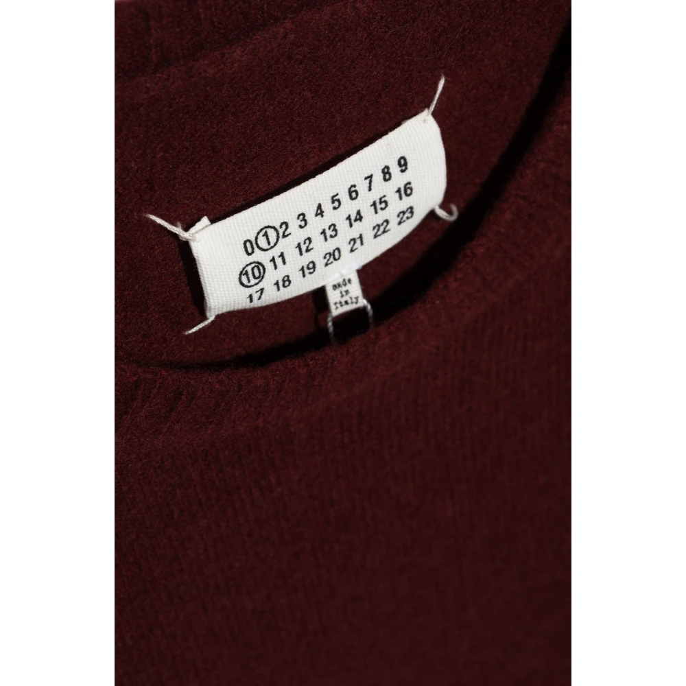 Maison Margiela Wollen top Red Heren