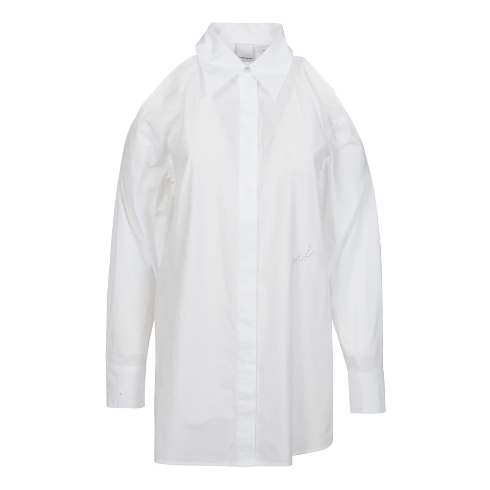 Pinko Briljant Wit Canterno Shirt White Dames