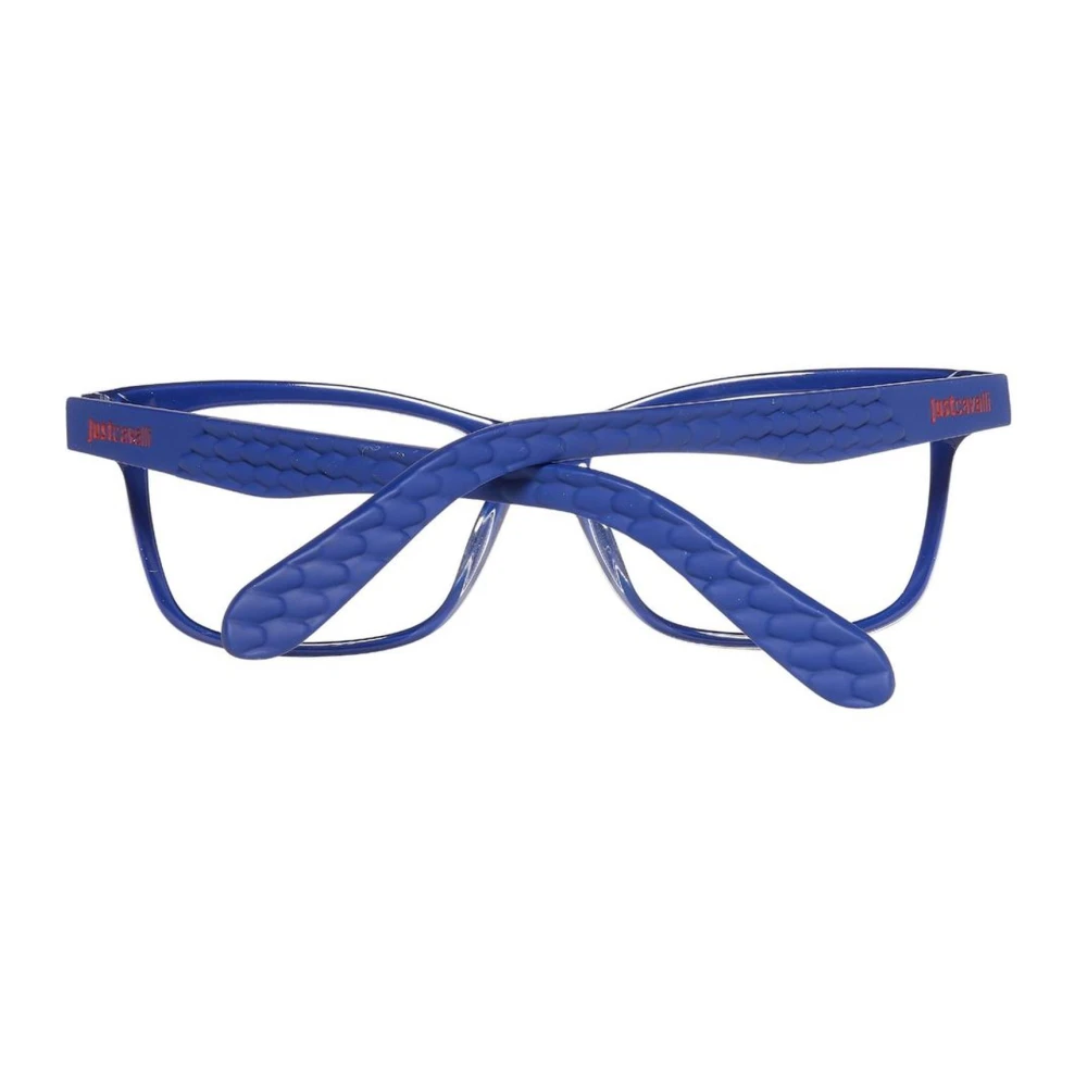 Just Cavalli Blauwe Kunststof Frames met Wijzerplaat Blue Dames