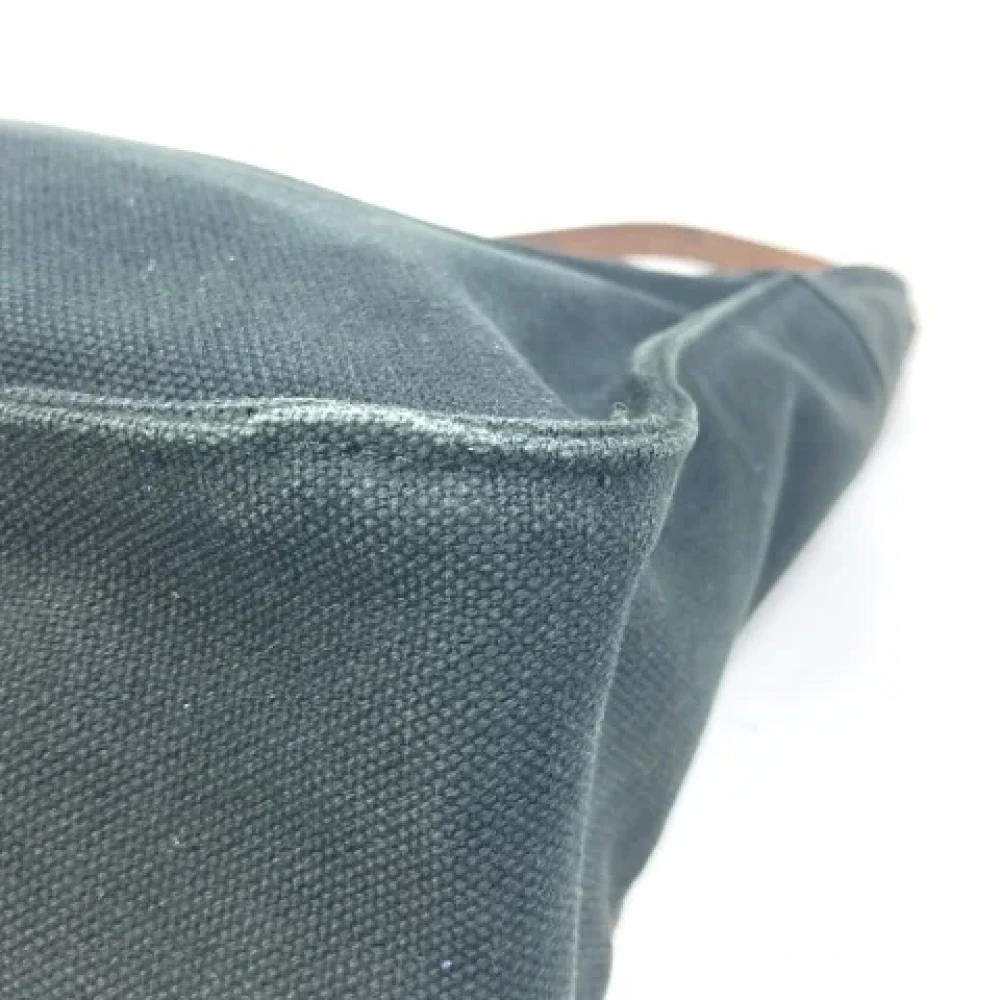 Hermès Vintage Pre-owned Fabric shoulder-bags Black Dames