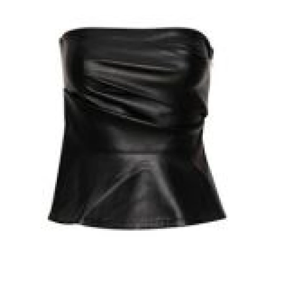 Rotate Birger Christensen Zwarte Mouwloze Top Black Dames