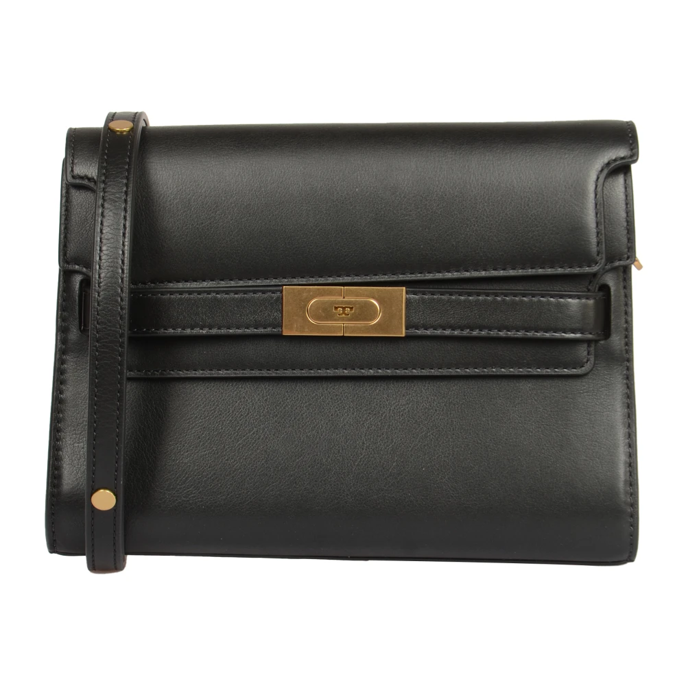 TORY BURCH Zwarte Schoudertas Lee Radziwill Stijl Black Dames