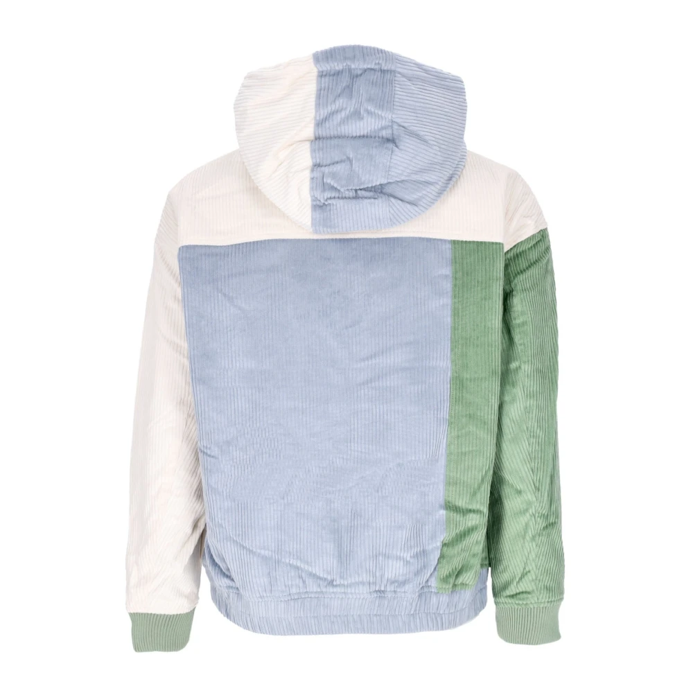 Obey Fluwelen Gewatteerde Jas met Verstelbare Capuchon Multicolor Dames