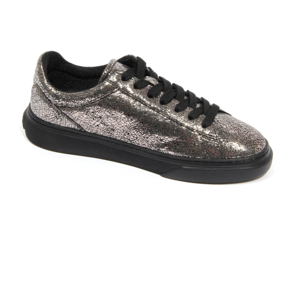 Hogan Casual Sneakers in Loodgrijs Dames Schoenen