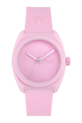 Retro Wave Two Rosa Kvarts Klocka