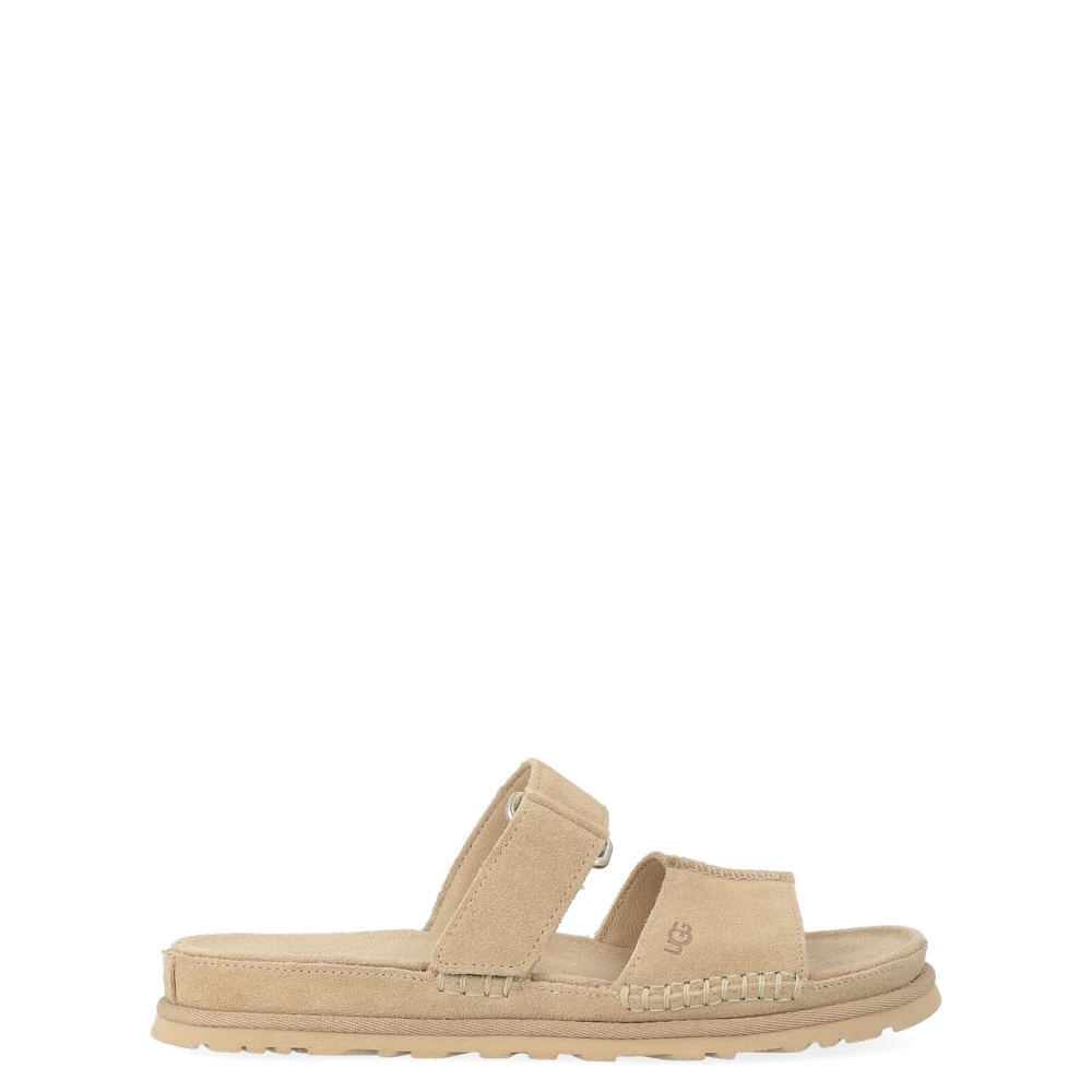 Ugg Women's Beige Goldengaze Ciabatta - Sliders - 5 Uk - Shoes