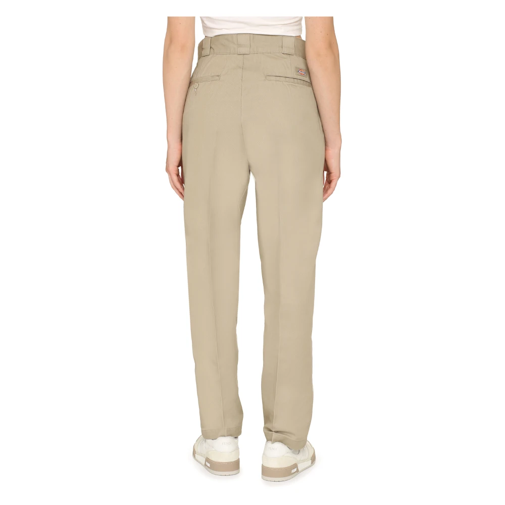 Dickies Rechte broek met zakken Beige Dames