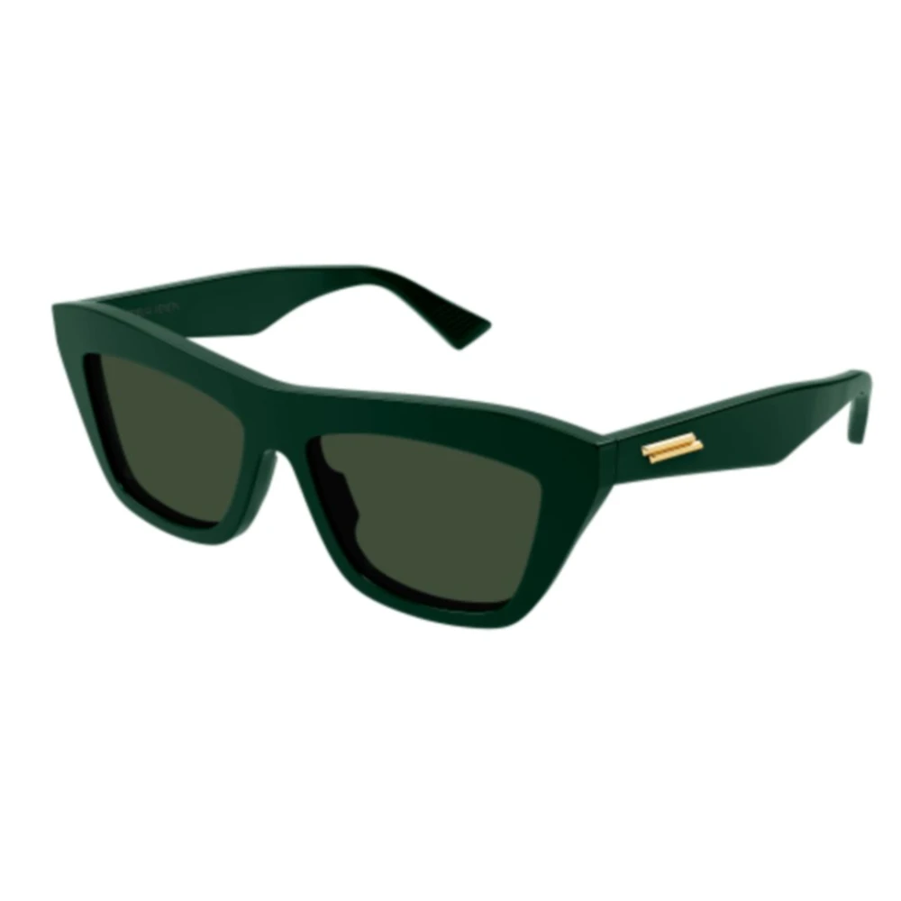 Bottega Veneta Unisex Green Cat Eye Sunglasses