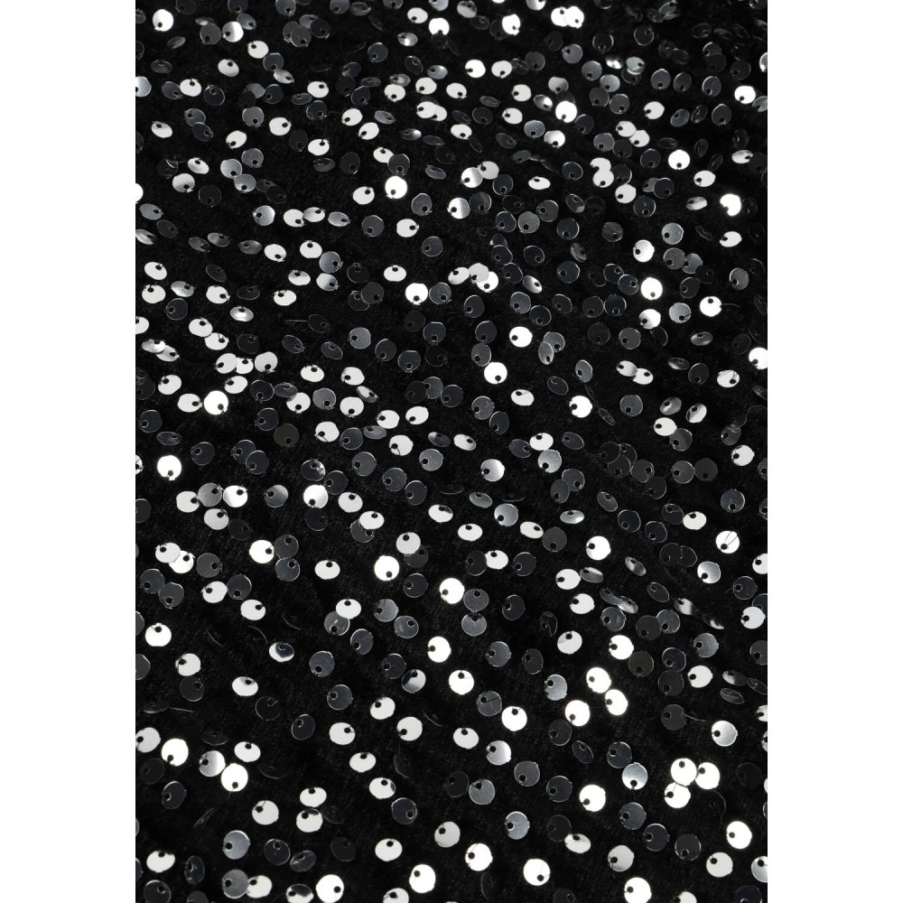 Co'Couture Serenacc Sequin Jurk Black Dames