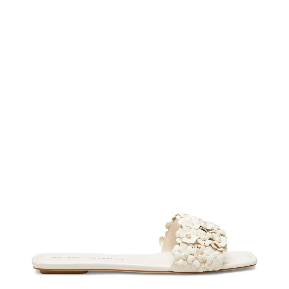 Meadow Flat Slide Sandals - Stuart Weitzman - Modalova