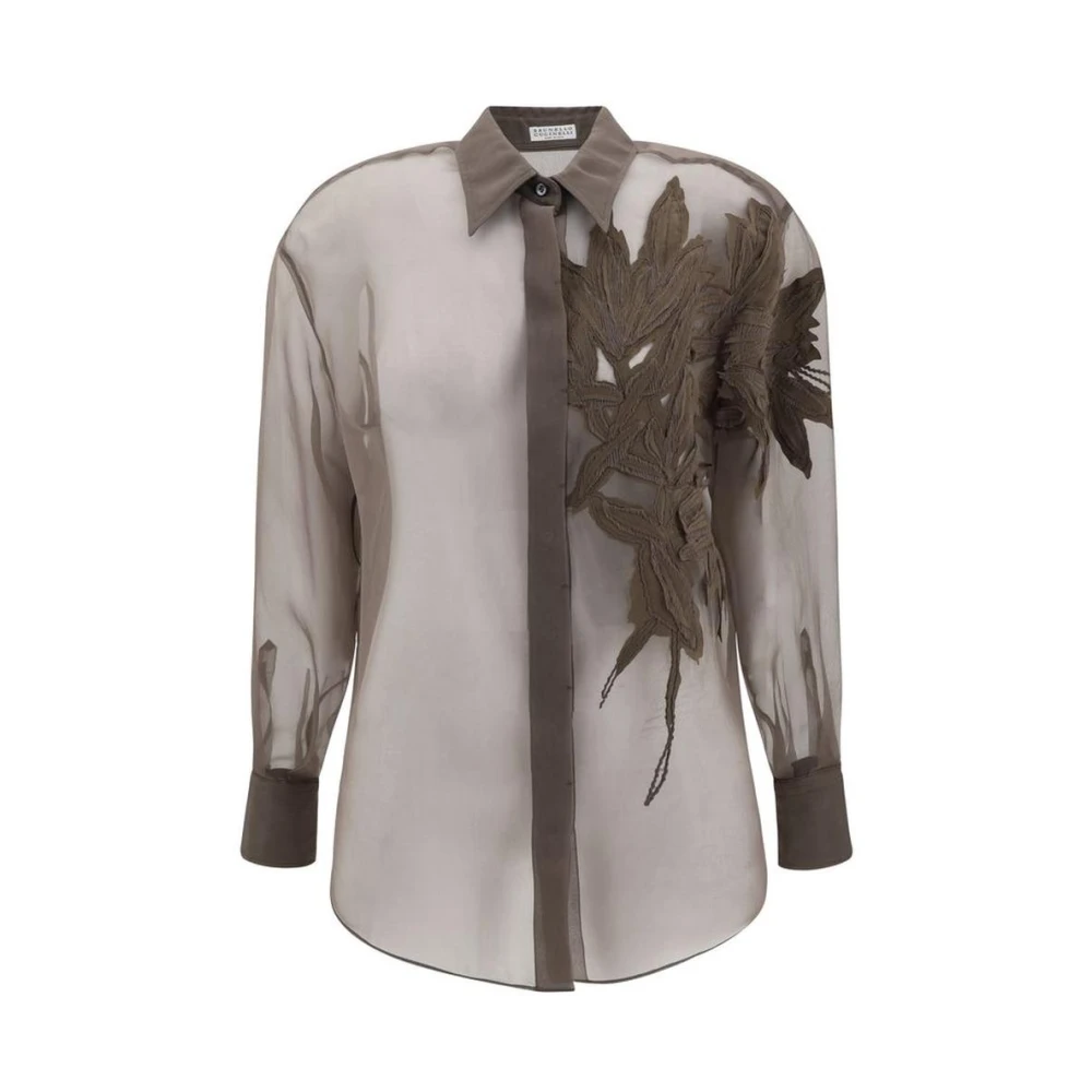 Blouses & Shirts > Shirts - - Brunello Cucinelli - Modalova