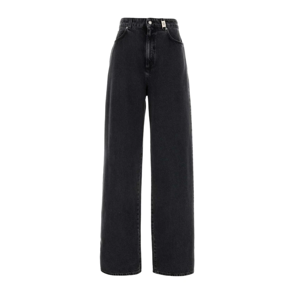 Alexander mcqueen Zwarte Denim Jeans Black Dames