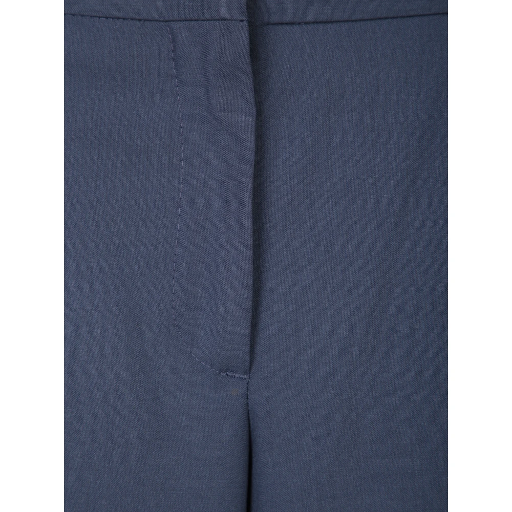 Msgm Blauwe Broek Verhoogt Je Stijl Blue Dames