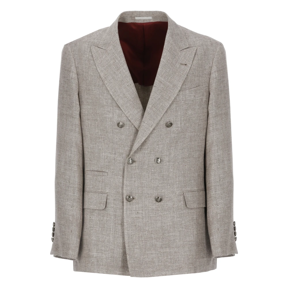 Jackets > Blazers - - Brunello Cucinelli - Modalova