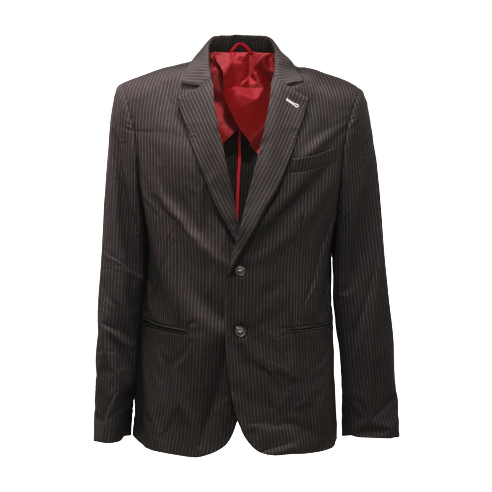 Imperial Men's Black Blazers, L, Jz3eecd Giacca Jacket