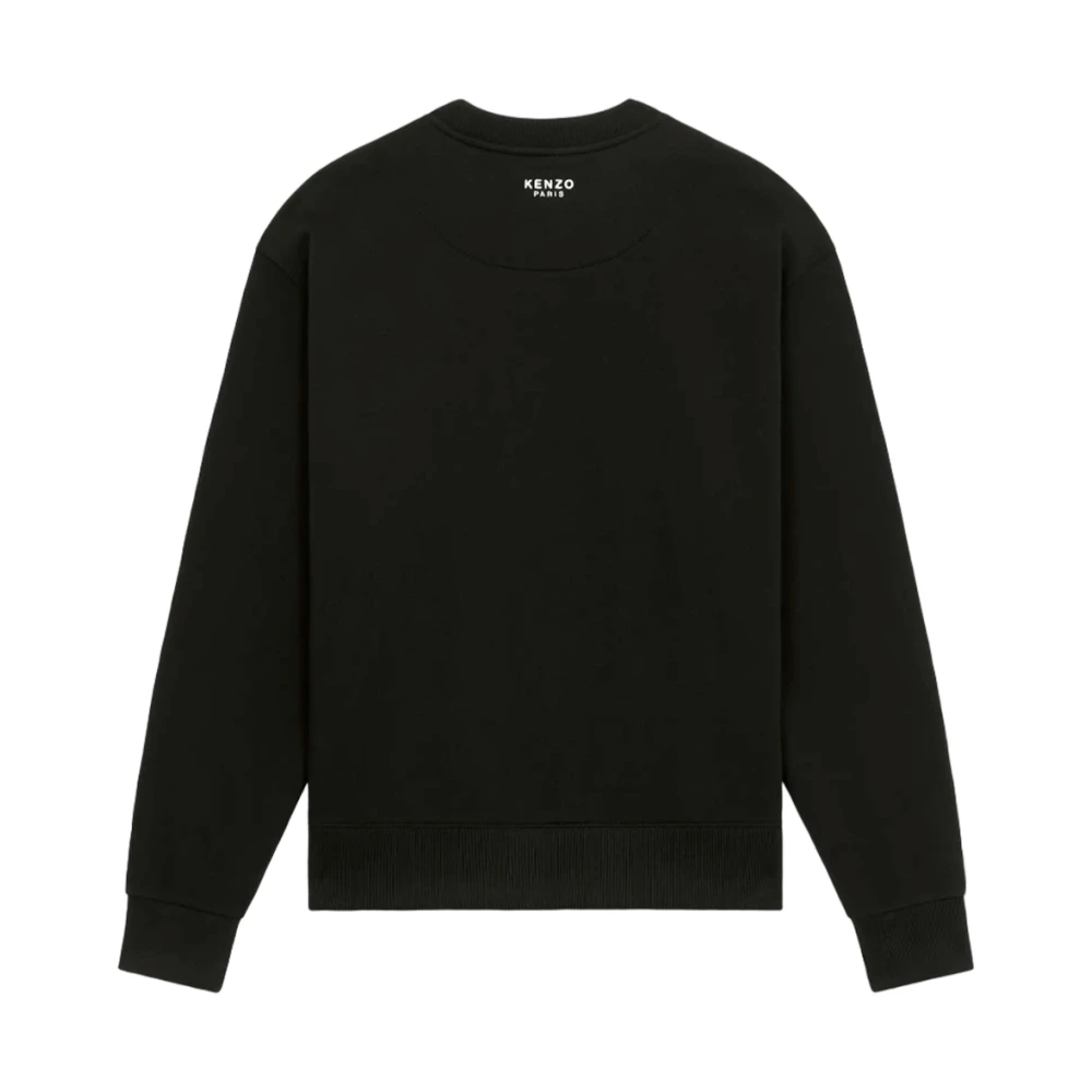 Kenzo Geborduurde Klassieke Sweater Black Heren