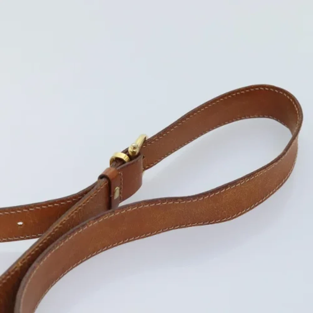 Celine Vintage Pre-owned Canvas shoulder-bags Brown Dames