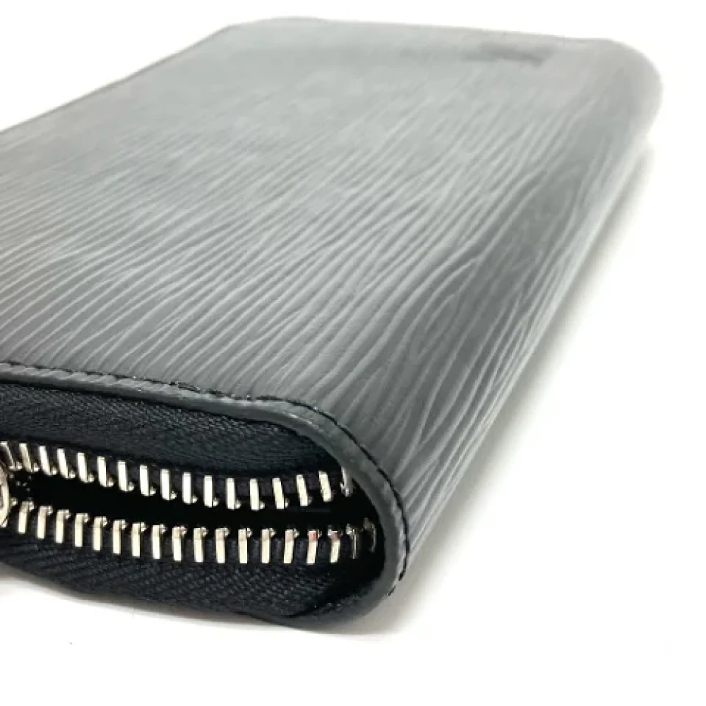 Louis Vuitton Vintage Pre-owned Leather wallets Black Dames